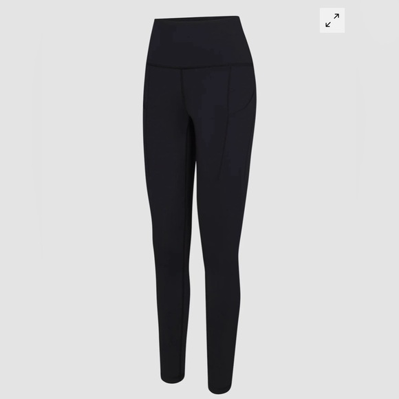 NWT,Savage x FentyRUNNING HOT 7/8 HIGH-WAIST SIDE POCKET LEGGING,Black caviar,XL - Picture 1 of 5